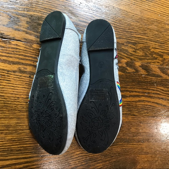 Josmo Girl’s Slip On Silver Size 4 - Picture 3 of 3